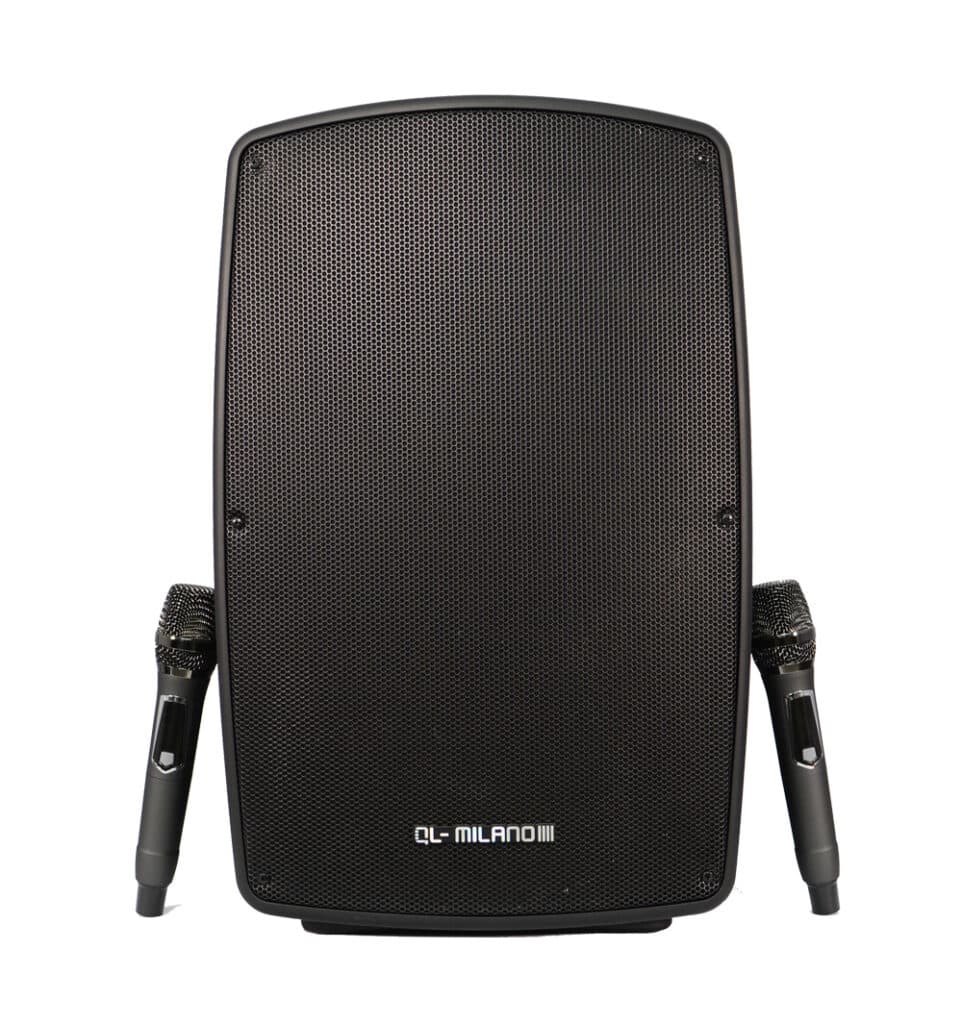 מערכת הגברה ניידת 1000W כולל כיוון טונציה QL-MILANO QL-1010